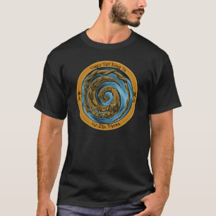 握りこぶしのKung魔法のFUの前部だけ Tシャツ