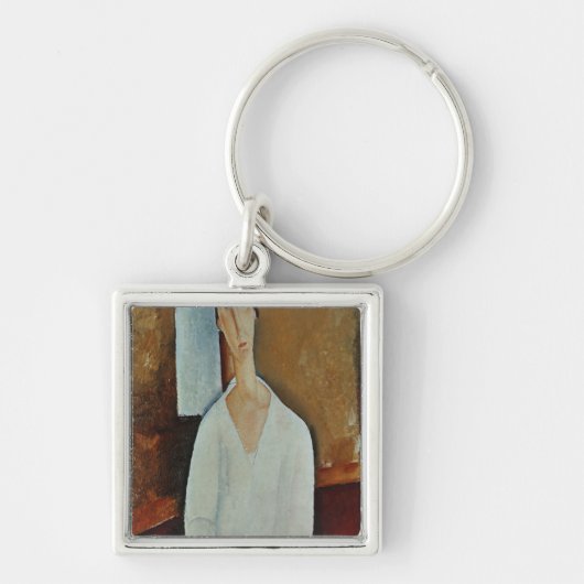 握りしめられた手、c.1917を搭載するZborowska夫人 キーホルダー (正面)