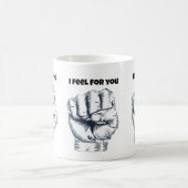 握り拳 コーヒーマグカップ (中央)