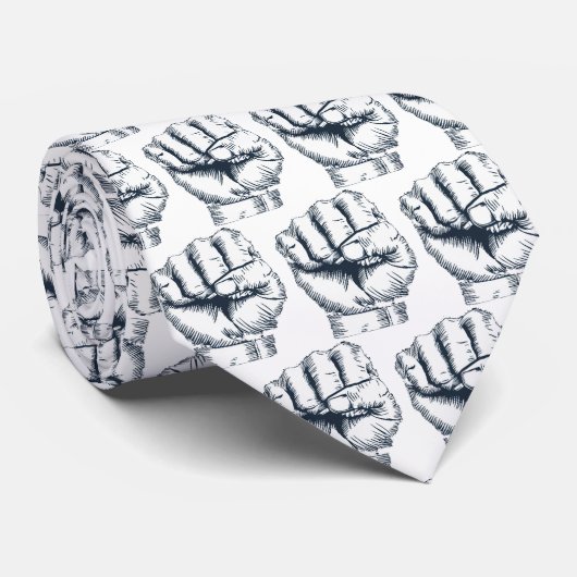 握り拳 ネクタイ (ロール)