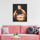 握り締めた キャンバスプリント (インサイチュ (リビング))