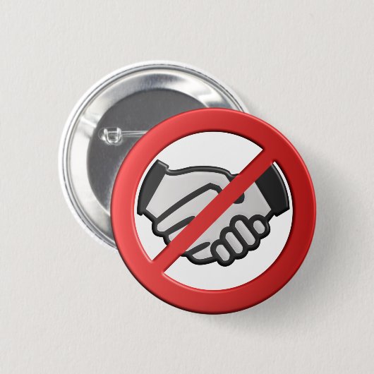 握手お願い 缶バッジ (正面&裏面)