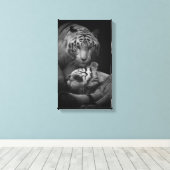 援助 キャンバスプリント (インサイチュ (ウッドフロア))