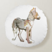 揺すって下さい ラウンドクッション (正面)