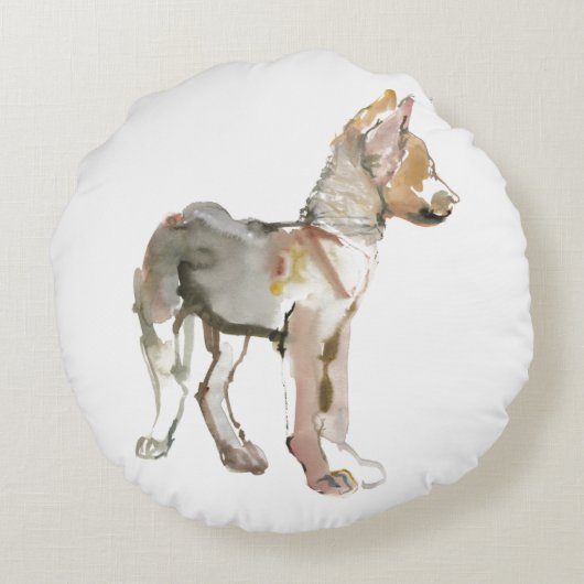 揺すって下さい ラウンドクッション (裏面)