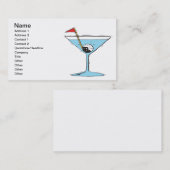 揺すられるかき混ぜられない 名刺 (正面/裏面)