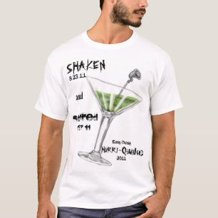 揺すられ、かき混ぜられる Tシャツ