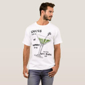 揺すられ、かき混ぜられる Tシャツ (正面フル)