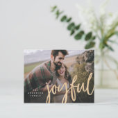 揺らめく嬉しい休日の写真の郵便はがき シーズンポストカード (スタンド正面)