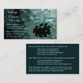 揺らめく池の名刺 名刺 (正面/裏面)