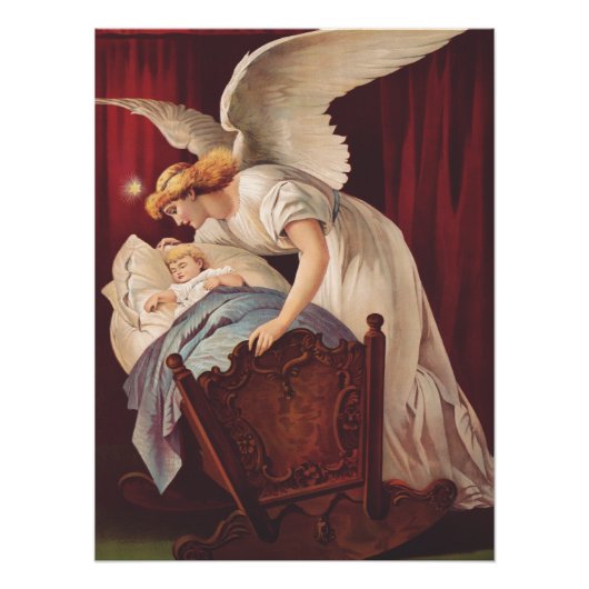 揺りかごの近くの天使の囁き ポスター (正面)