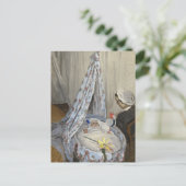 揺りかごは |クロード・モネ ポストカード (スタンド正面)