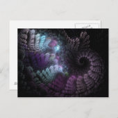 揺りかごフラクタル ポストカード (正面/裏面)