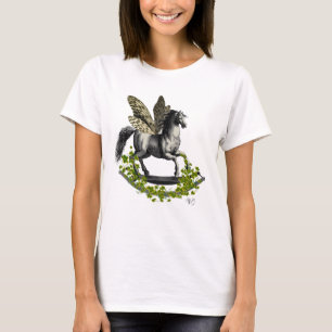 揺り木馬のはえ2 Tシャツ