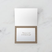 揺り木馬のサンキューカード サンキューカード (内部)