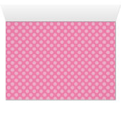 揺り木馬の女の子のテーブルカード5 (内部横(下))