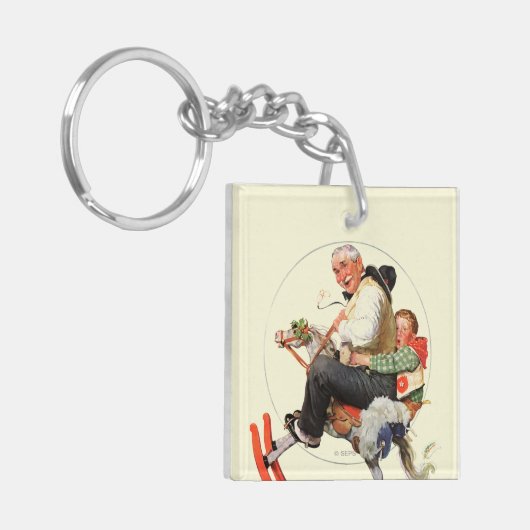 揺り木馬のGramps キーホルダー (正面左)