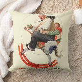 揺り木馬のGramps クッション (ブランケット)