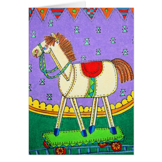 揺り木馬 (正面)