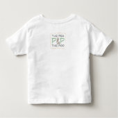 揺り木馬! トドラーTシャツ (裏面)