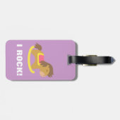 揺り木馬、私は素晴らしい、子供へ揺すります ラゲッジタグ (裏面横)