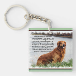 揺るぎない信感動的念 キーホルダー