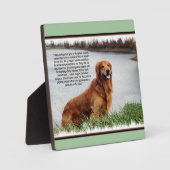 揺るぎない信感動的念 フォトプラーク (正面)