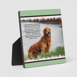 揺るぎない信感動的念 フォトプラーク