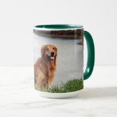 揺るぎない信感動的念 マグカップ (正面右)