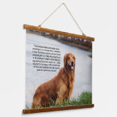 揺るぎない信感動的念 吊り下げ型タペストリー (傾斜あり)