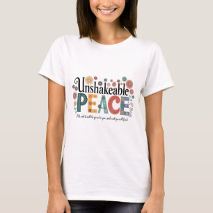 揺るぎない平和 Tシャツ