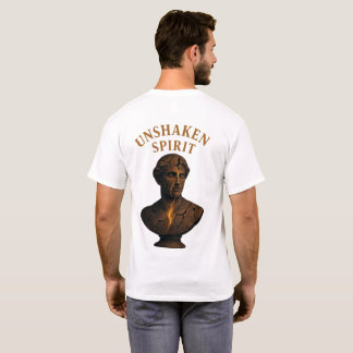 揺るぎない精神 - ひび割れの中の強さ Tシャツ