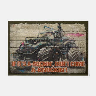 揺れもしる音だ来けない ドアマット