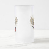 揺れるために生まれて下さい フロストグラスビールジョッキ (中央)