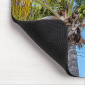 揺れるヤシの木 マウスパッド (コーナー)