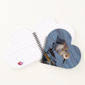 揺れる砂浜 ノートブック (内部)