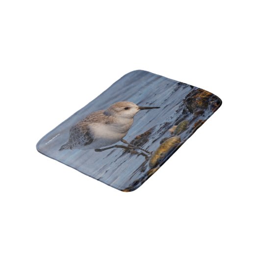 揺れる砂浜 バスマット (アングル)