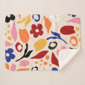 揺れる花びら シェルパブランケット (正面(横))