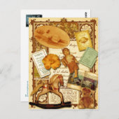 揺れる馬 ポストカード (正面/裏面)