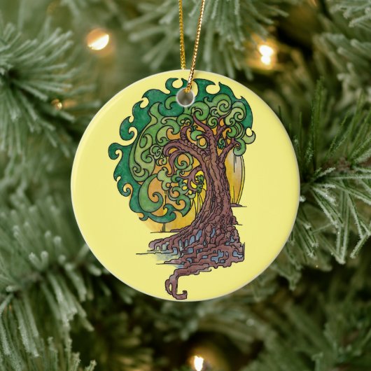 揺れファンシーる セラミックオーナメント (ツリー)