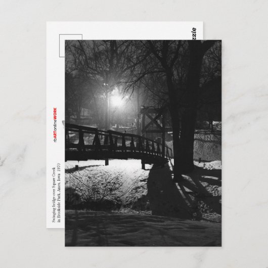 揺れ橋 ポストカード (正面/裏面)