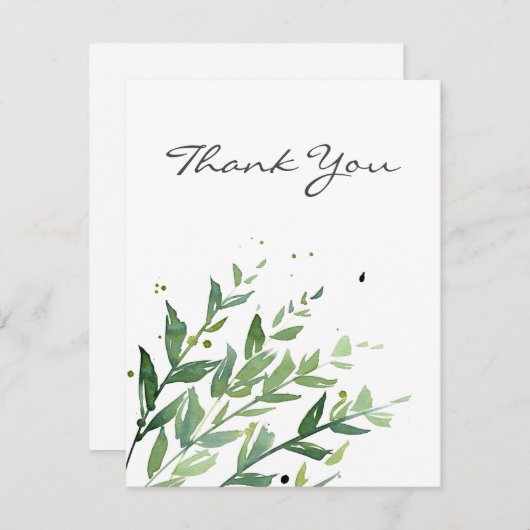 '揺れ2' サンキューカード (正面/裏面)