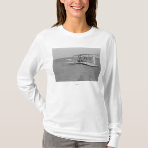損なわれた飛行機のWilburライト後 Tシャツ