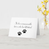 損は計り知れぬ…共感書 カード (黄色い花)