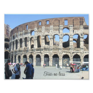 損をせぬように恐れる フォトプリント           