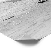 損傷したレーシングヨット， 1899 ポスター (角)