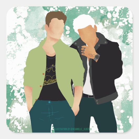 損傷した私たちのように – AC スクエアシール (正面)