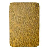 損傷した金ゴールド金属 バスマット (正面縦)