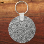 損傷した銀金属 キーホルダー (正面)