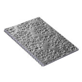 損傷した銀金属 ノートブック (右側)